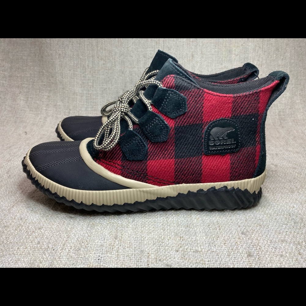 Women’s Sorel Out N About Boot - Red/Black
